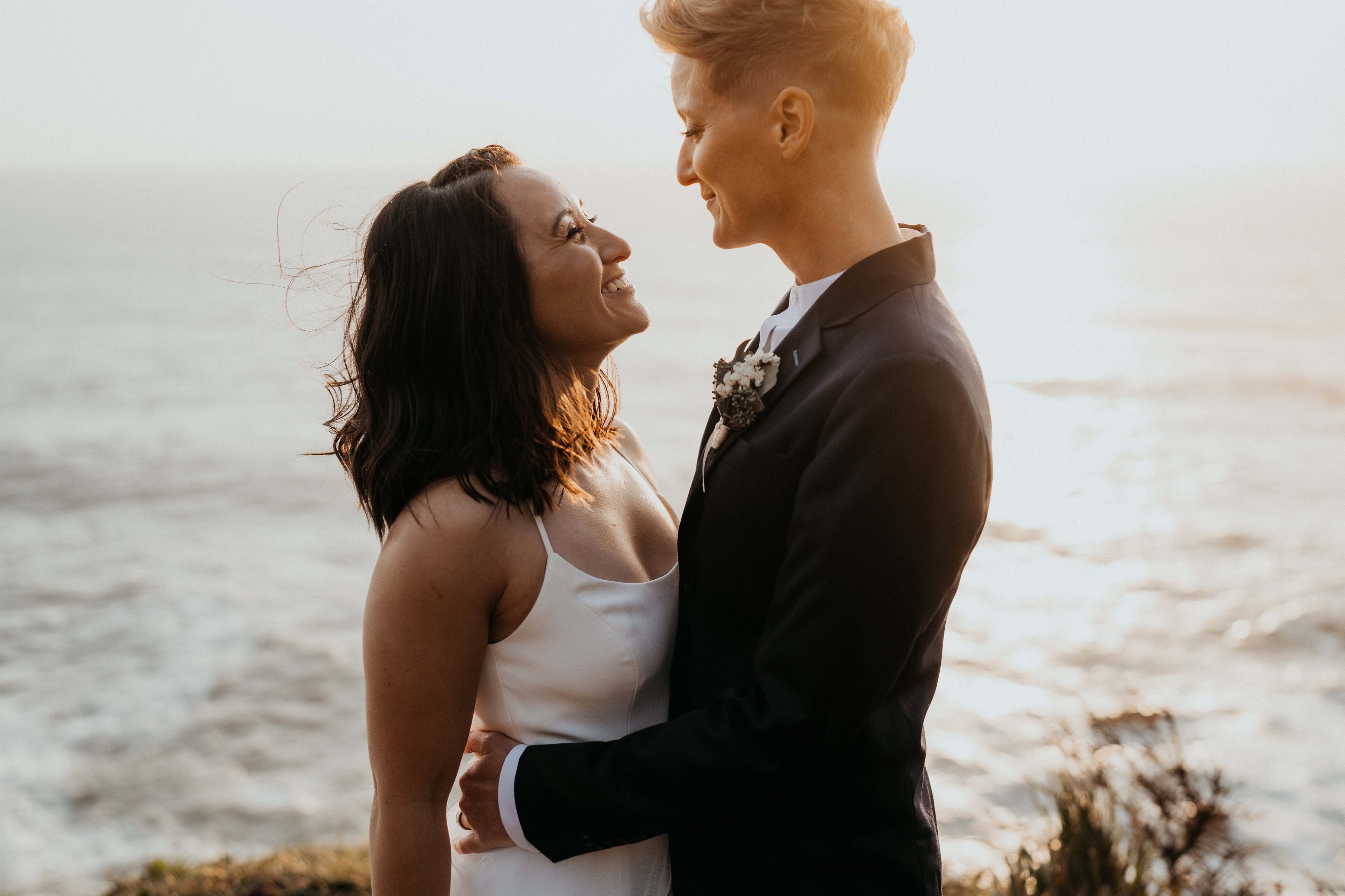 Real Weddings Couple: Leslie and Mary