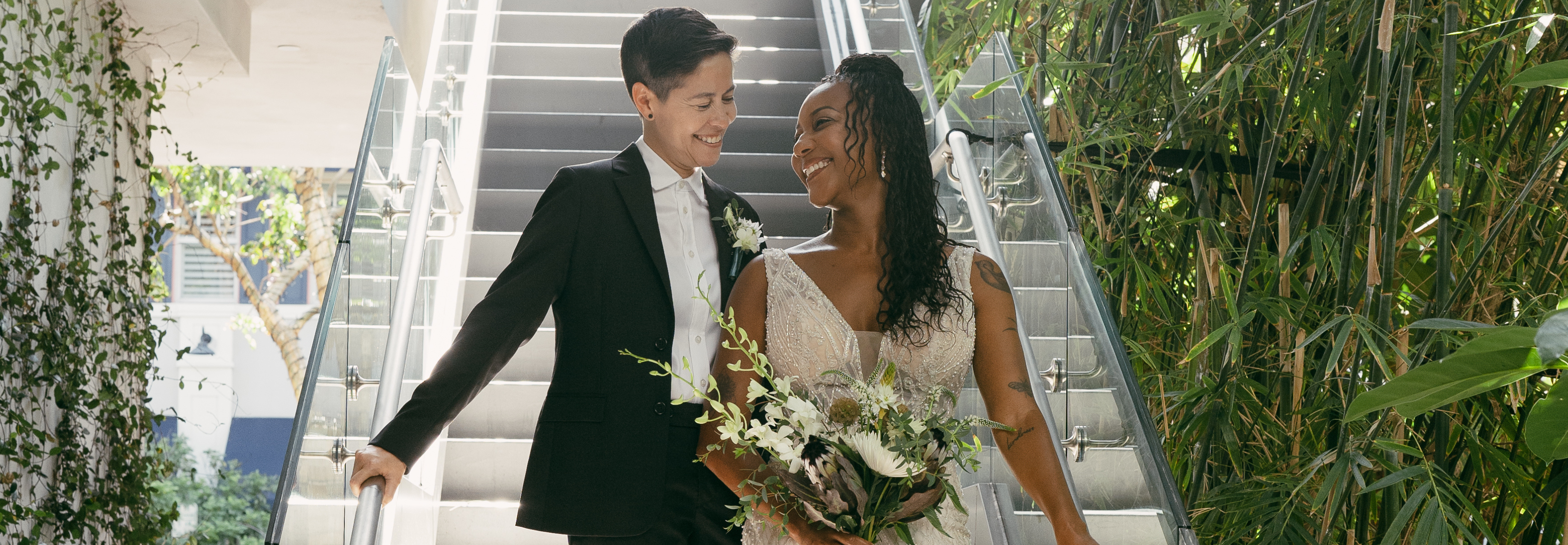 Real Weddings couple: Kristin + Samantha