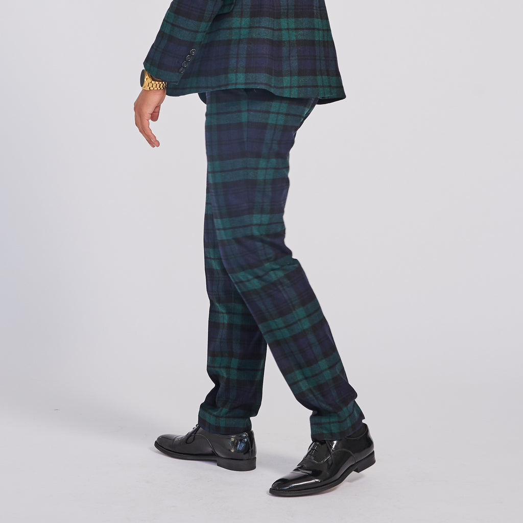 Blackwatch Italian wool suit
