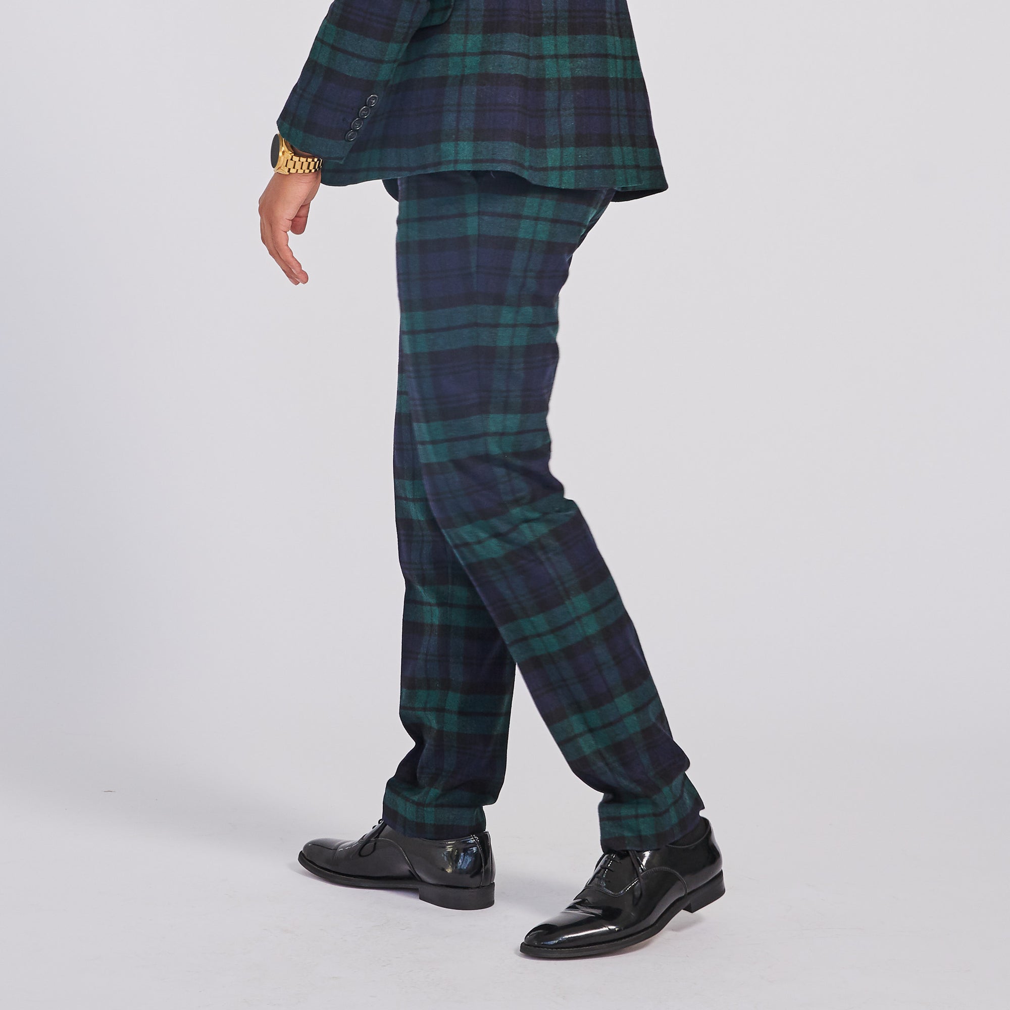Blackwatch Italian wool suit