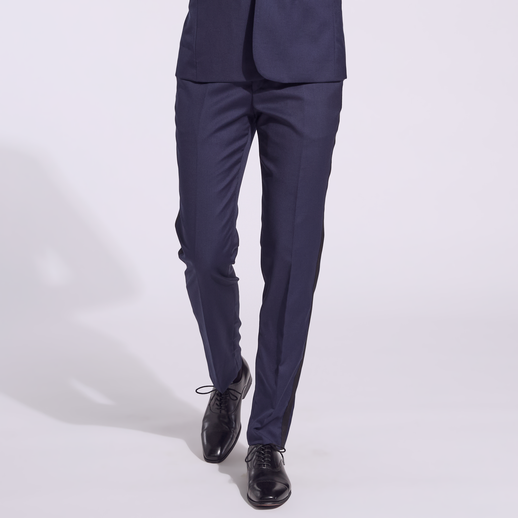 Midnight Navy Blue Tuxedo by Kirrin Finch. Color: Midnight