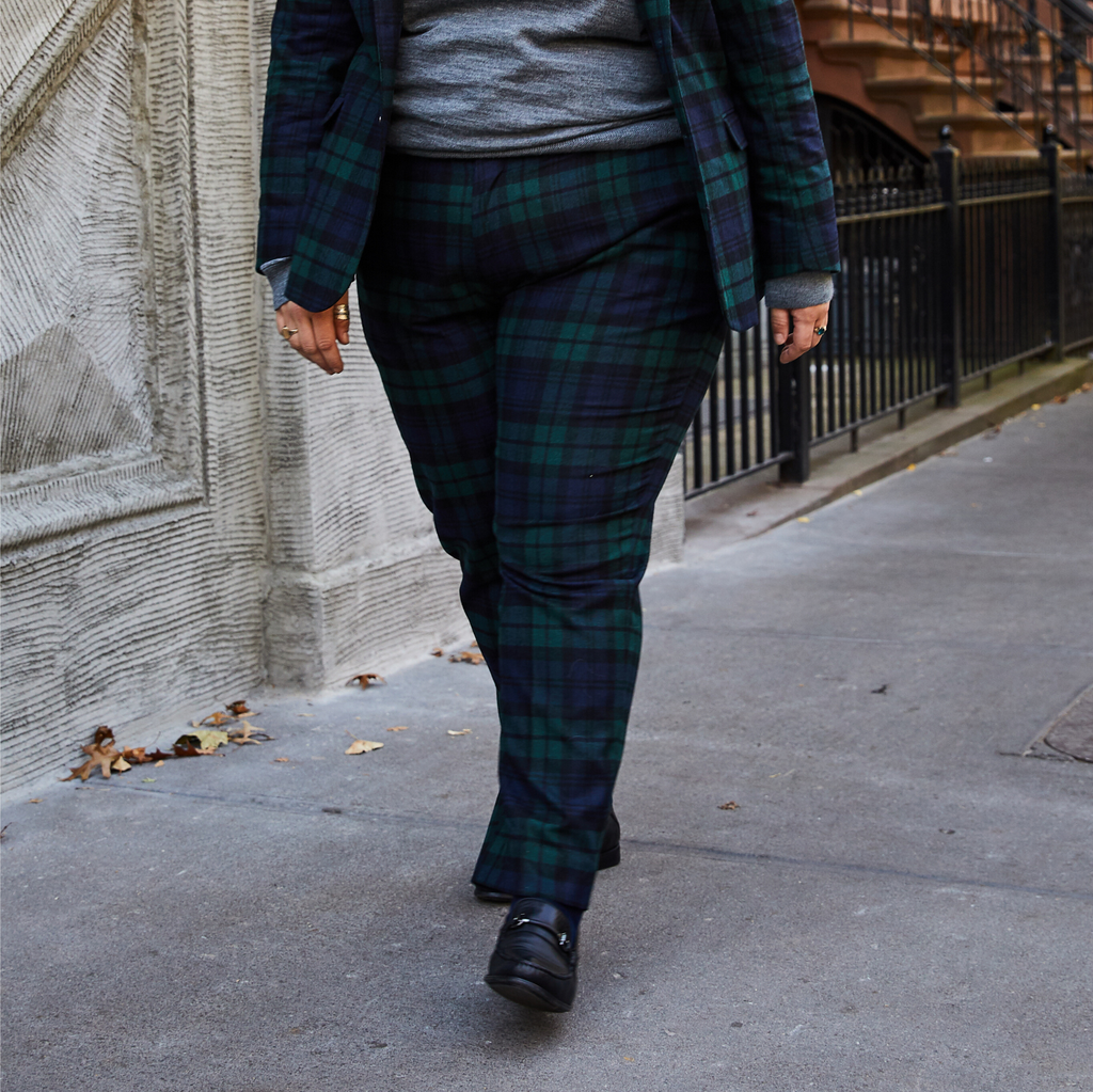 Plaid Dress Pants by Kirrin Finch