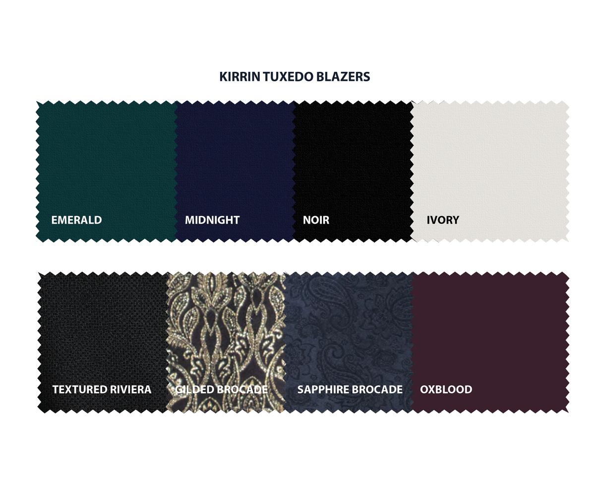 Kirrin Tuxedo Swatch