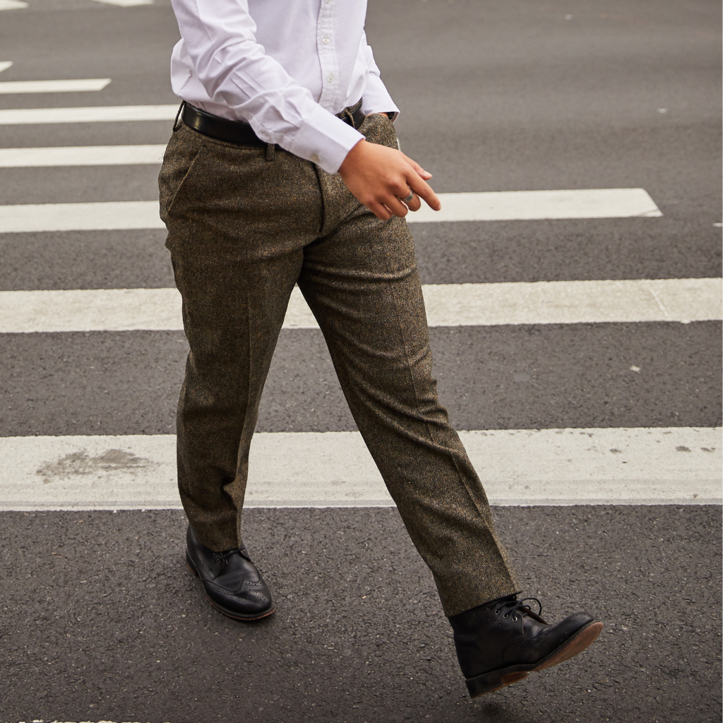 Androgynous dress pants for women, masc presenting, and non-binary folk